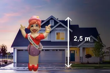 Sarah pop Party 2,5 meter, landelijke bezorging mogelijk