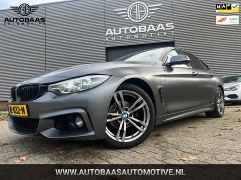 BMW 4-serie Gran Coupé 418i High Executive M-Sport Automaat Frozen Grey!! NL-AUTO+NAP+PANORAMADAK+LE