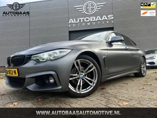 BMW 4-serie Gran Coupé 418i High Executive M-Sport Automaat Frozen Grey!! NL-AUTO+NAP+PANORAMADAK+LE