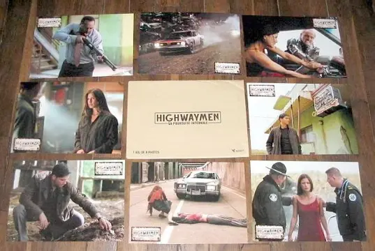 HIGHWAY MEN lobbycard set.