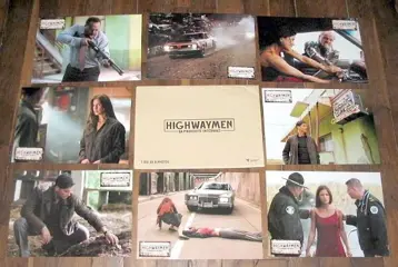 HIGHWAY MEN lobbycard set.