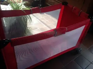 Campingbedje - Koelstra, op wielen