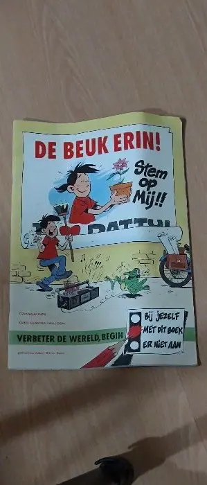 De beuk erin ,,Verbeter de wereld, begin bij jezelf,