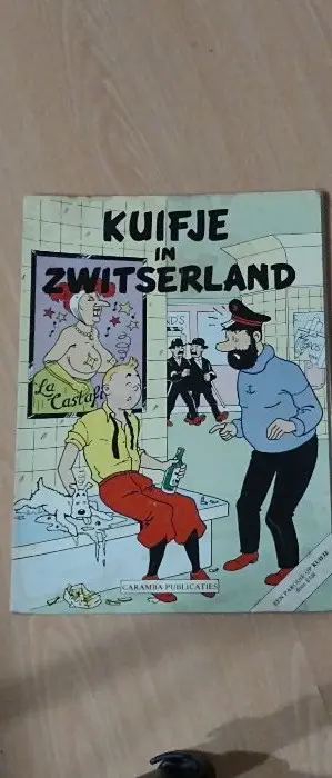 Kuifje in Zwitserland (parodie) Efde