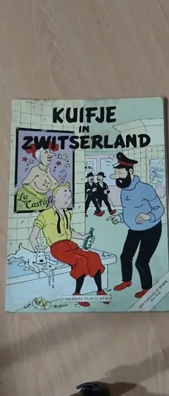 Kuifje in Zwitserland (parodie) Efde