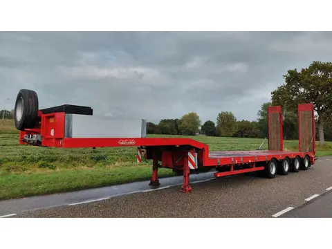 Nooteboom OSD-58-04V 4 axle semi low loader extendable / Only 200.000 km