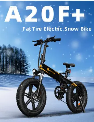ADO A20F+ Off-road Electric Folding Bike 20*4.0 inch 250W