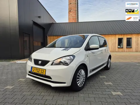 Seat Mii 1.0 Sport Dynamic White edition nr21 leder bekleding