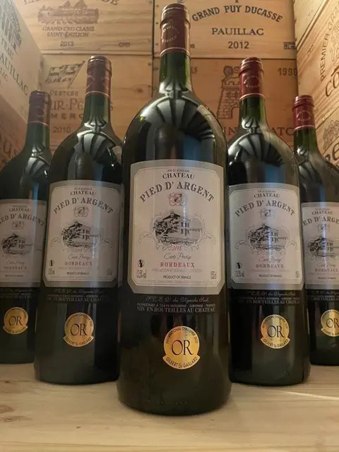 2018 Château Pied d’Argent - Bordeaux - 6 Magnums (1.5L)