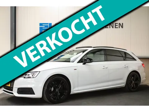 Audi A4 Avant 45 2.0 TFSI Quattro Sport Pro Line S S line Black Edition Facelift 252pk S-Tronic! Pan