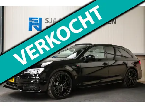 Audi A4 Avant 45 2.0 TFSI Quattro Sport Pro Line S S line Black Edition Facelift 252pk S-Tronic! Pan