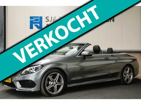 Mercedes-Benz C-klasse Cabrio 200 Edition 1 AMG Styling 9G Automaat 184pk 1 Eig|DLR|21dkm|Lederen sp