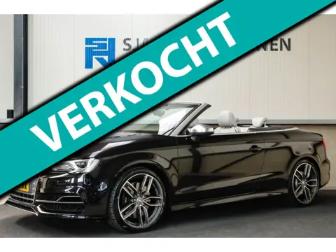 Audi S3 Cabriolet 2.0TFSI A3 Quattro 300pk S-Tronic! 1e Eig|DLR|Lederen sportstoelen|Nekverwarming|L