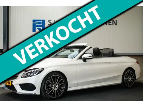 Mercedes-Benz C-klasse Cabrio 180 Edition 1 AMG Styling 9G Automaat 156pk 1 Eig|DLR|23dkm|Lederen sp