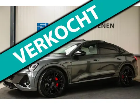 Audi E-tron Sportback 55 Quattro S Edition Pro Line S S-Line 408pk 12%|1e|NL|DLR|Panoramadak|Virtual