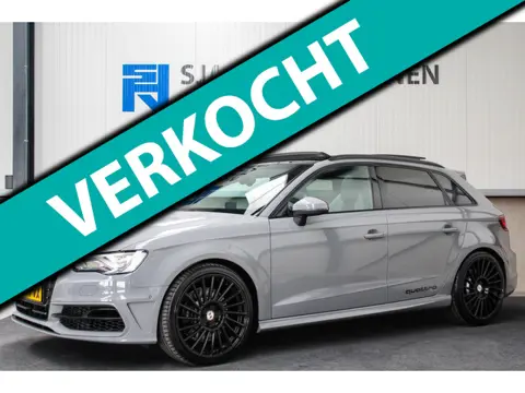 Audi S3 Sportback 2.0TFSI A3 Quattro 390pk S-Tronic 2e Eig|Audi Exclusive|Nardo Grey|Panoramadak|Sup