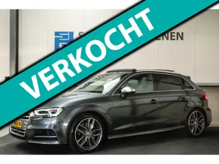 Audi S3 Sportback 2.0TFSI A3 quattro Facelift 310pk S-Tronic! 1e|DLR|Kuipstoelen|Virtual Cockpit|Pan
