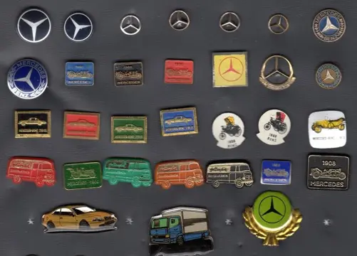 Accessoire - 31 speldjes - Mercedes-Benz - 1960-1970
