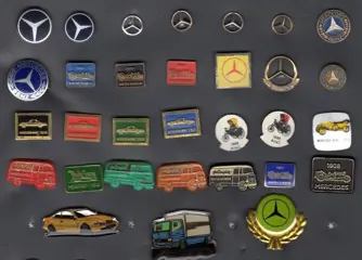 Accessoire - 31 speldjes - Mercedes-Benz - 1960-1970
