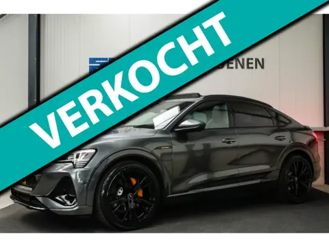 Audi E-tron Sportback 55 Quattro S Edition Pro Line S S-Line 408pk! 8%|Kuipstoelen|Panoramadak|Virtu
