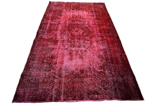 Red vintage - Vloerkleed - 212 cm - 114 cm