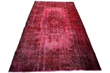 Red vintage - Vloerkleed - 212 cm - 114 cm