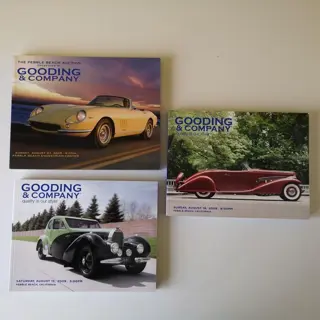 Brochures/catalogi - 3 Gooding &amp; Company Pebble Beach