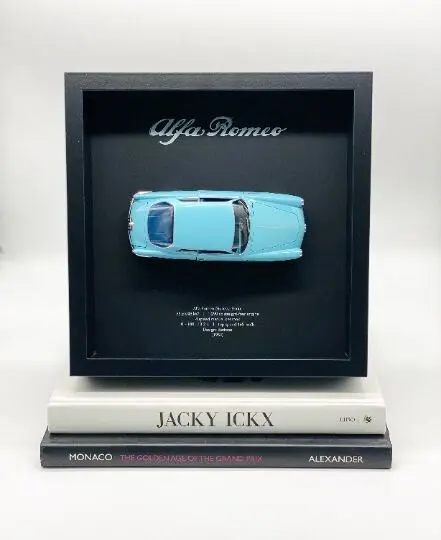 Decoratief object - Framed 3D object Alfa Romeo Giulietta