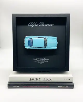 Decoratief object - Framed 3D object Alfa Romeo Giulietta