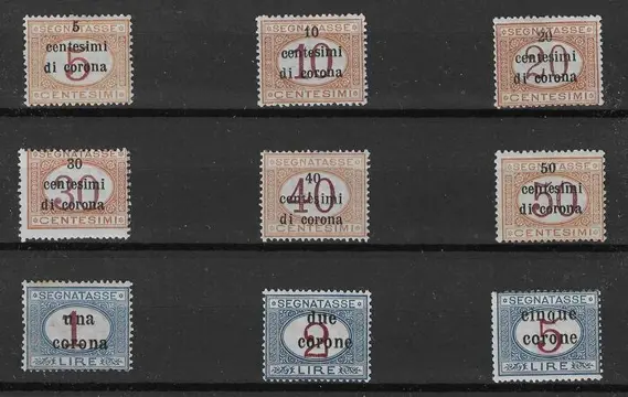 Italië - Dalmatië, Trente en Triëst 1919 - 600 - cat. sassone S.3 del capitolo segnatasse