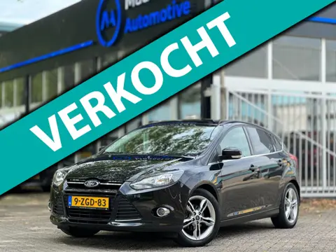 Ford Focus 1.0 EcoBoost EP Navi|Leder|Stoel VW|Dealeronderhouden|Airco|Bluetooth|Trekhaak|Lage km|Bo