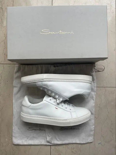 Santoni - Sneaker - Sneakers - Maat: Schoenen / EU 42,5