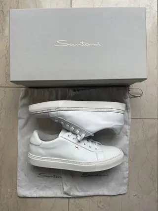 Santoni - Sneaker - Sneakers - Maat: Schoenen / EU 42,5