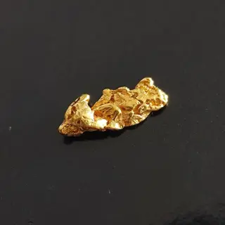 Goud Goud nugget - 3×4×11 mm - 0.46 g