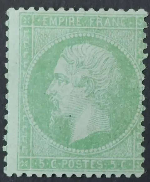 Frankrijk 1871 - 5 centimes pale green on blue - Yvert 35