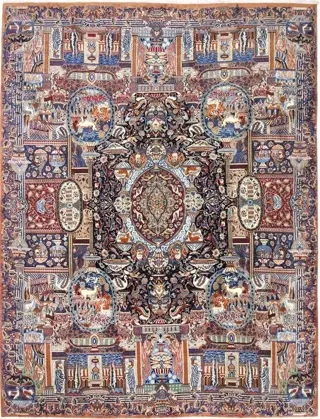 Kashmar Persepolis feiner Neu - Tapijt - 392 cm - 299 cm