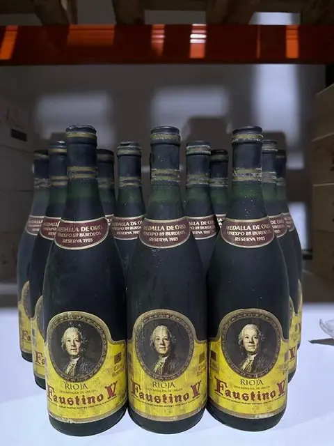 1985 Bodegas Faustino, 'Faustino V' - La Rioja Reserva - 12 Flessen (0.75 liter)