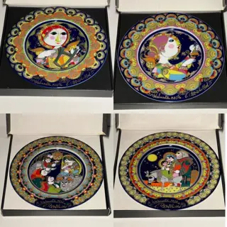 Rosenthal - Weihnachtseller in porzellan - Rosenthal