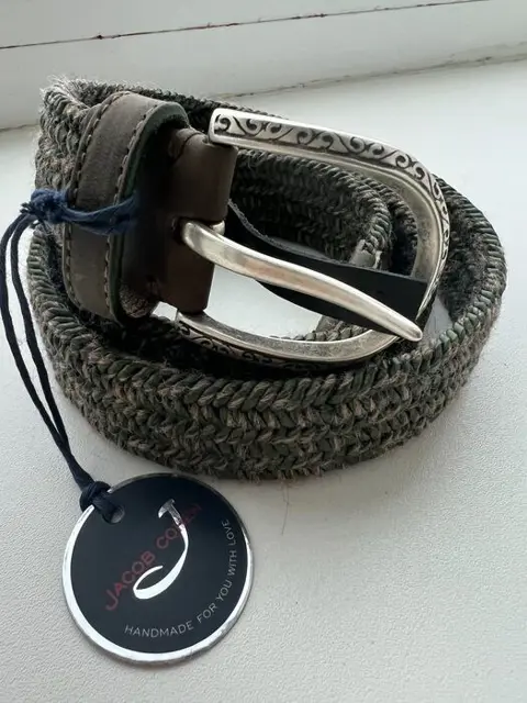 Jacob Cohen - NEW - HandMade in Italy - Braided ( Woven ) -