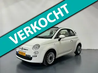 Fiat 500 C 0.9 TwinAir Lounge Airco / Leer / NAP / Nieuw APK