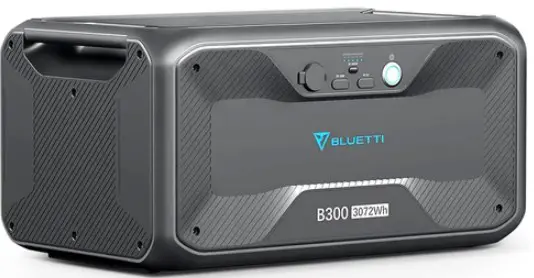BLUETTI B300 Expansion Battery Module, 3072Wh