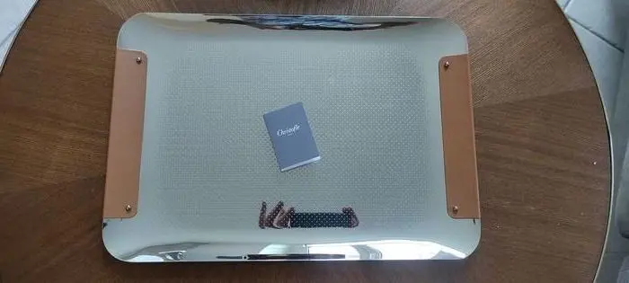 Christofle - Dienblad (1) - Staal (roestvrij) - Club