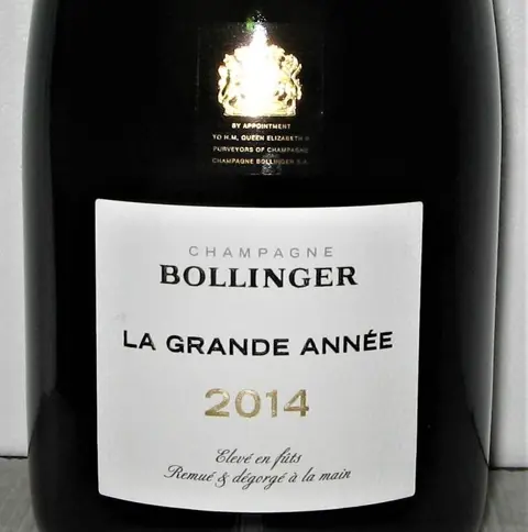 2014 Bollinger "La Grande Année" - Champagne - 1 Fles (0,75