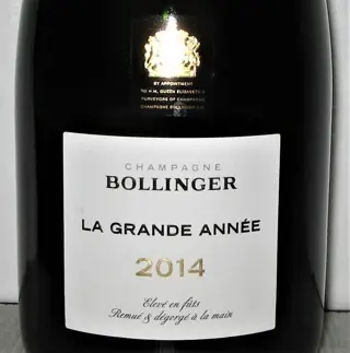 2014 Bollinger "La Grande Année" - Champagne - 1 Fles (0,75