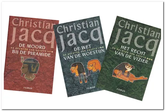 Christian Jacq ~ De complete De rechter van Egypte serie