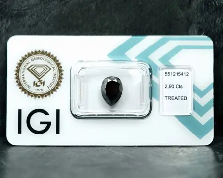 Diamant - 2.90 ct - Peer - Black - N/A