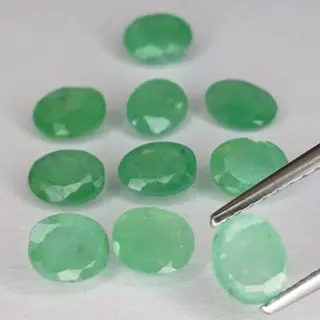 10 pcsSmaragd - 3.21 ct