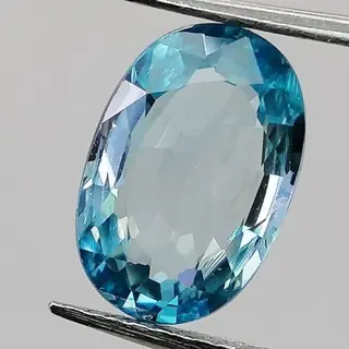 Blauwe Zirkoon - 2.72 ct