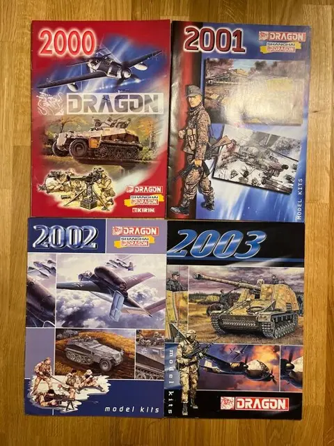 Dragon Modellen - Catalogi 2000-2003 - 2000-heden - Italy