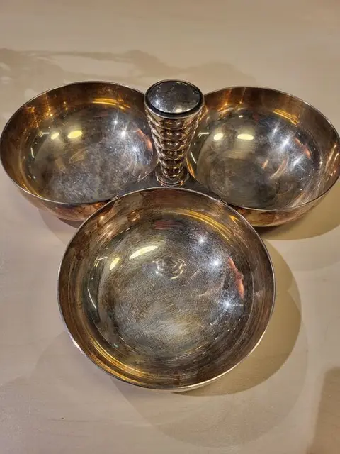 Christofle - geschenk kom - Art Deco - Verzilverd